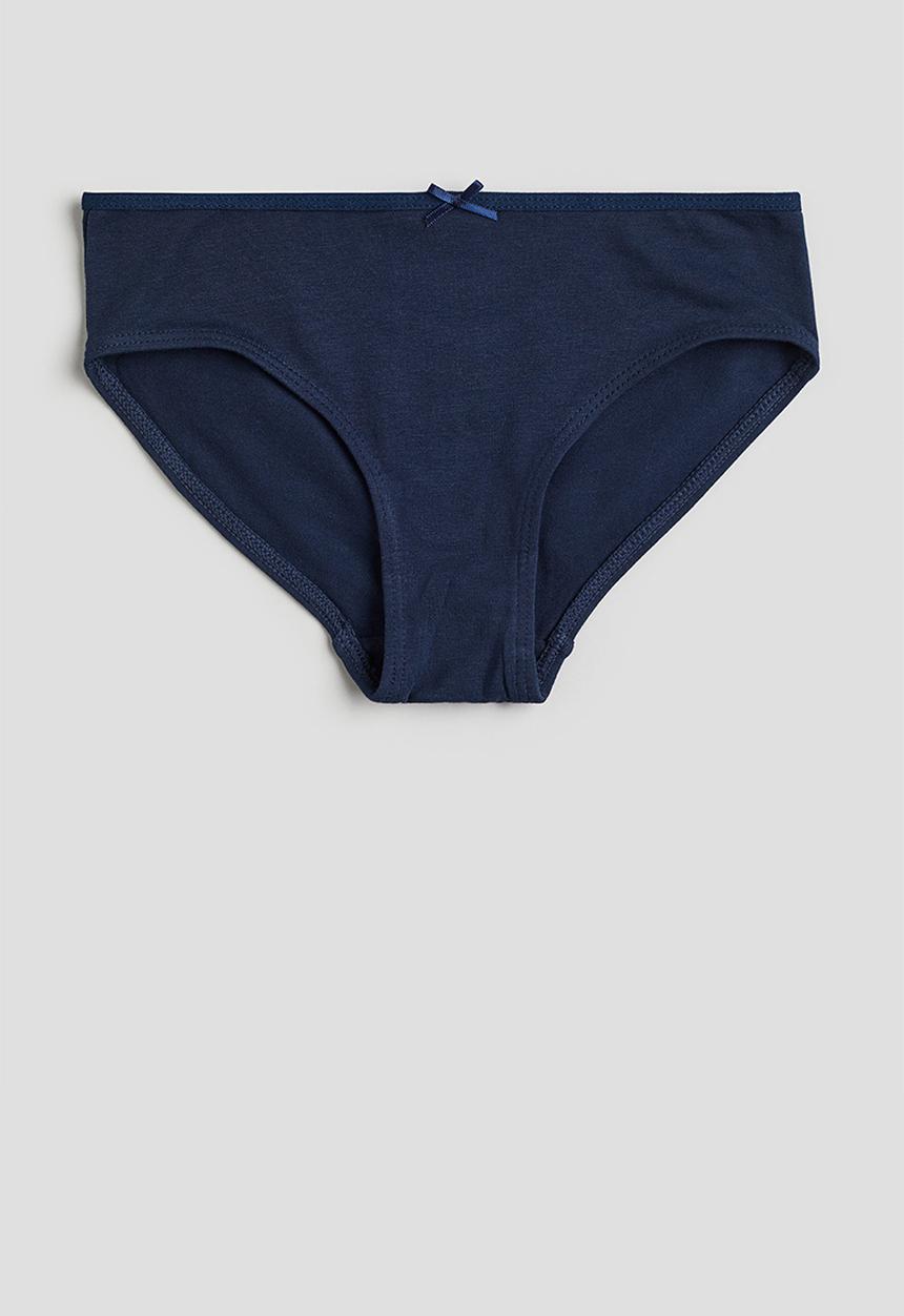 H&M - 5-Pack cotton briefs - white floral
