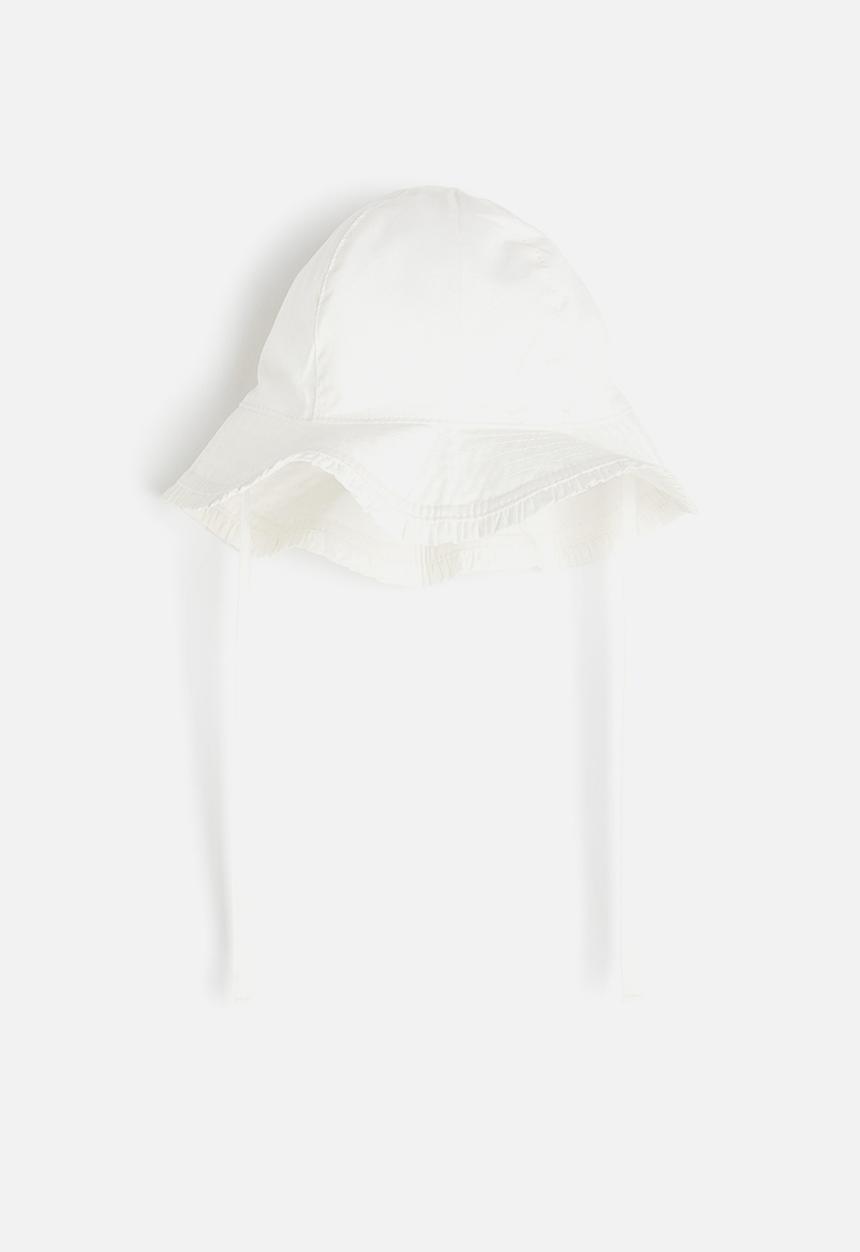 H&M - Cotton sun hat - white