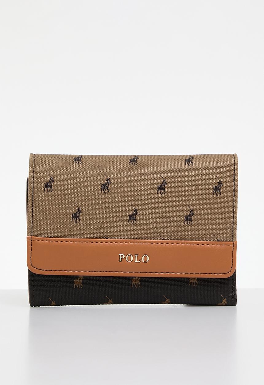 POLO - Pennsula compact purse bag- tan