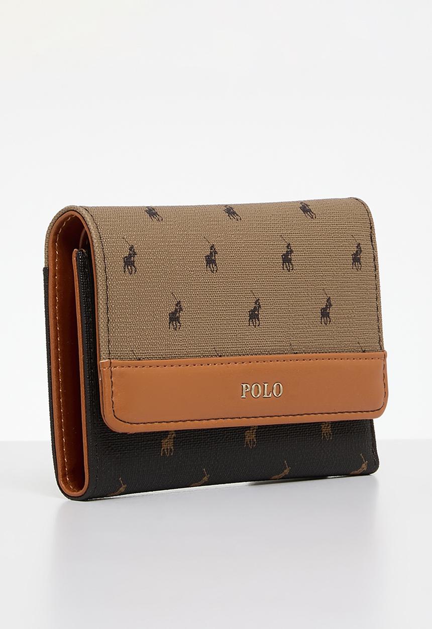 POLO - Pennsula compact purse bag- tan