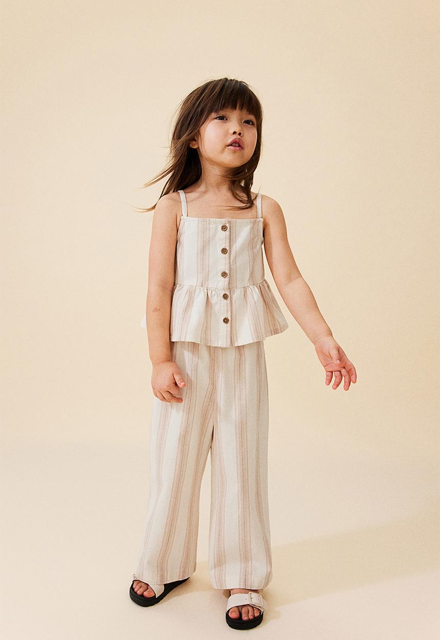 H&M - 2-Piece set - cream & striped