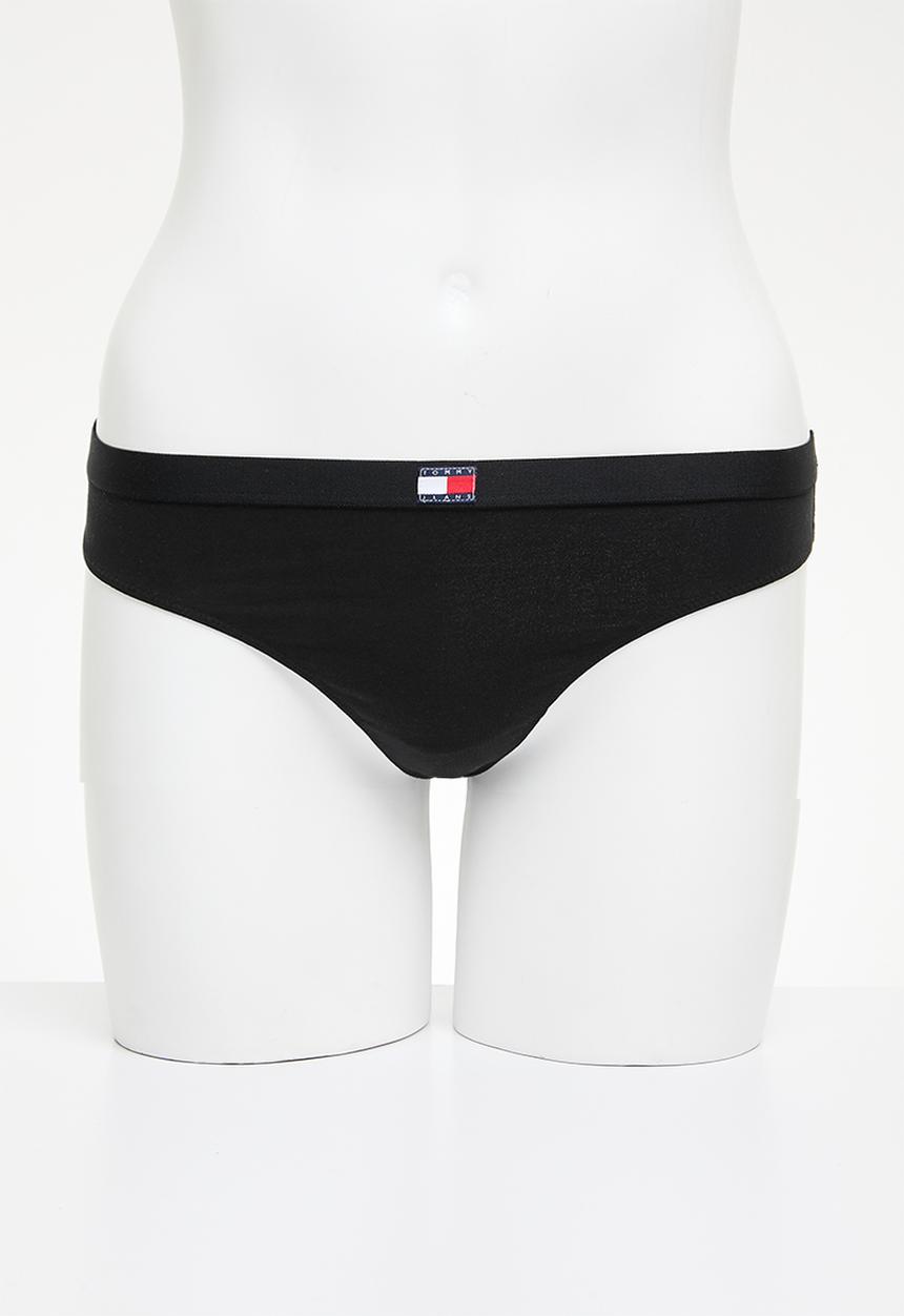 Tommy Hilfiger - 3P CLASSIC THONG - black