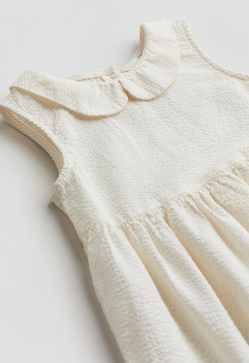 H&M - Cotton dress - white