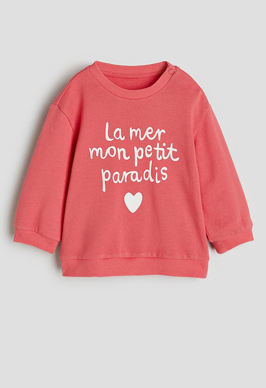 H&M - Sweatshirt - red heart