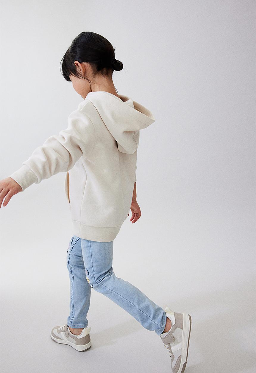 H&M - Jeggings - light denim blue unicorn