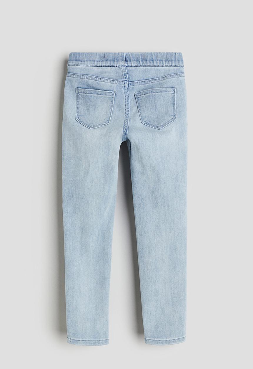 H&M - Jeggings - light denim blue unicorn