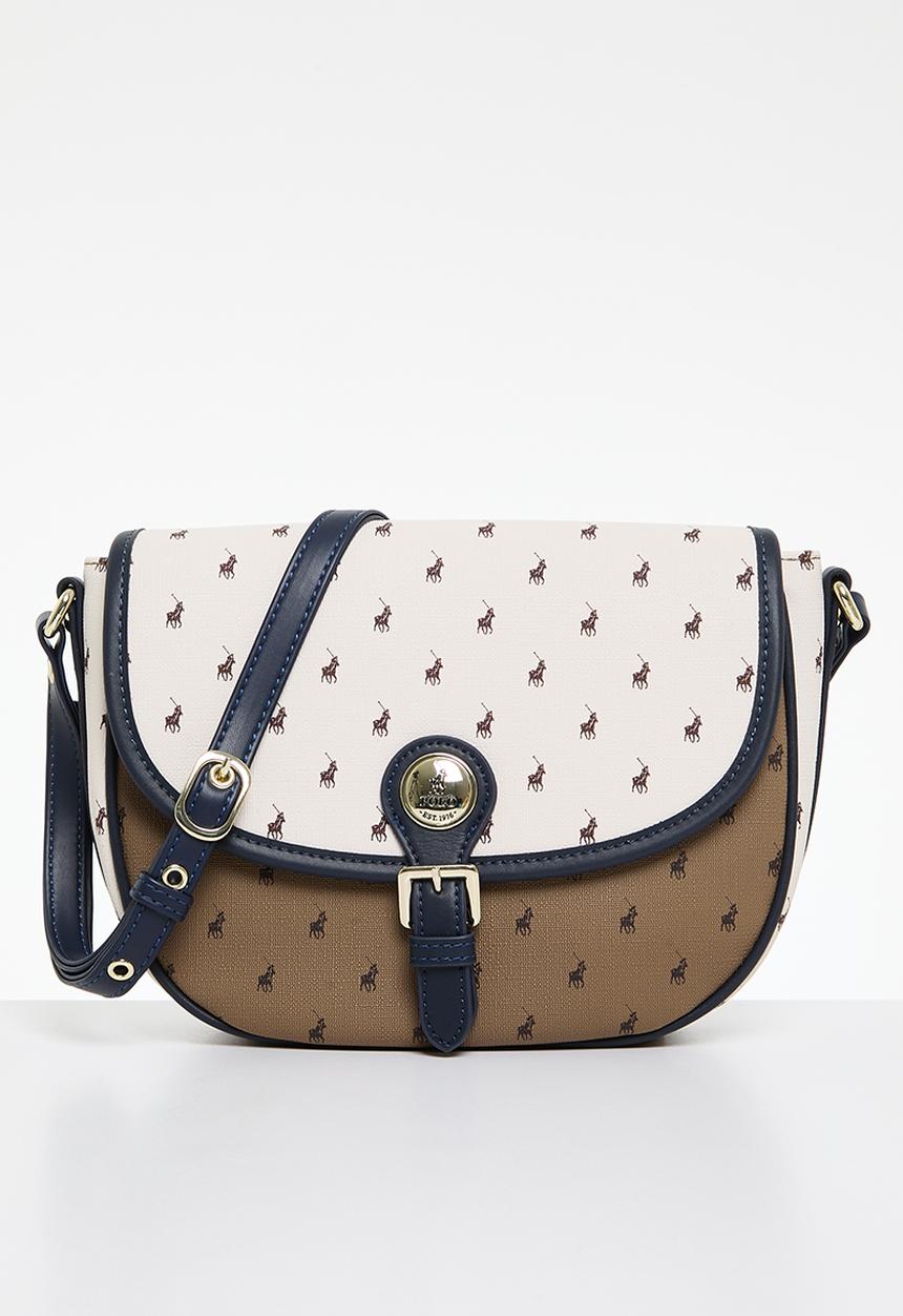 POLO - Pennsula saddle crossbody bag - navy