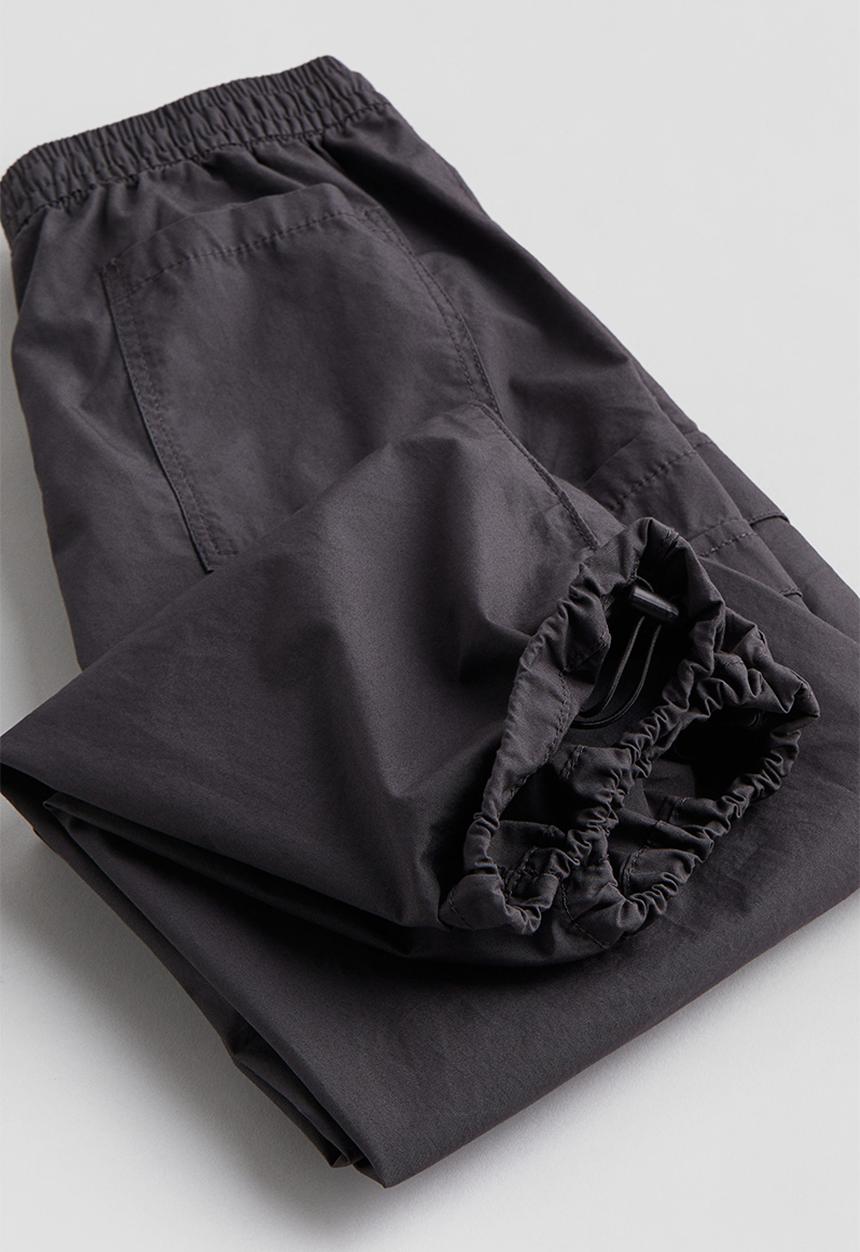 H&M - Parachute trousers - dark grey