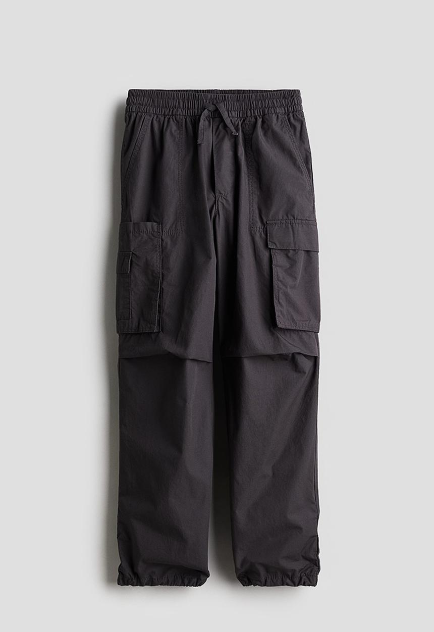 H&M - Parachute trousers - dark grey