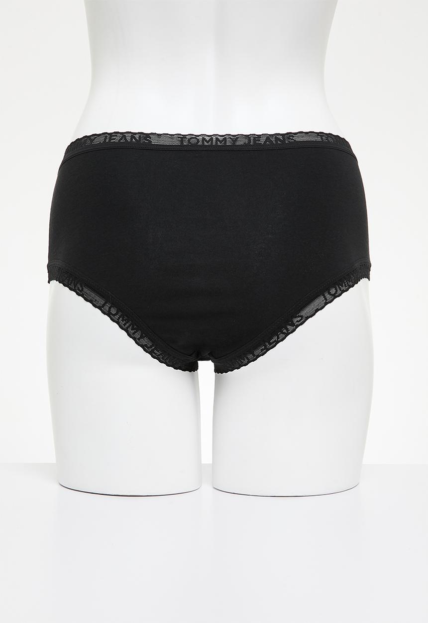 Tommy Hilfiger - Plus 3 pack HW bikini - black/grey/lavender