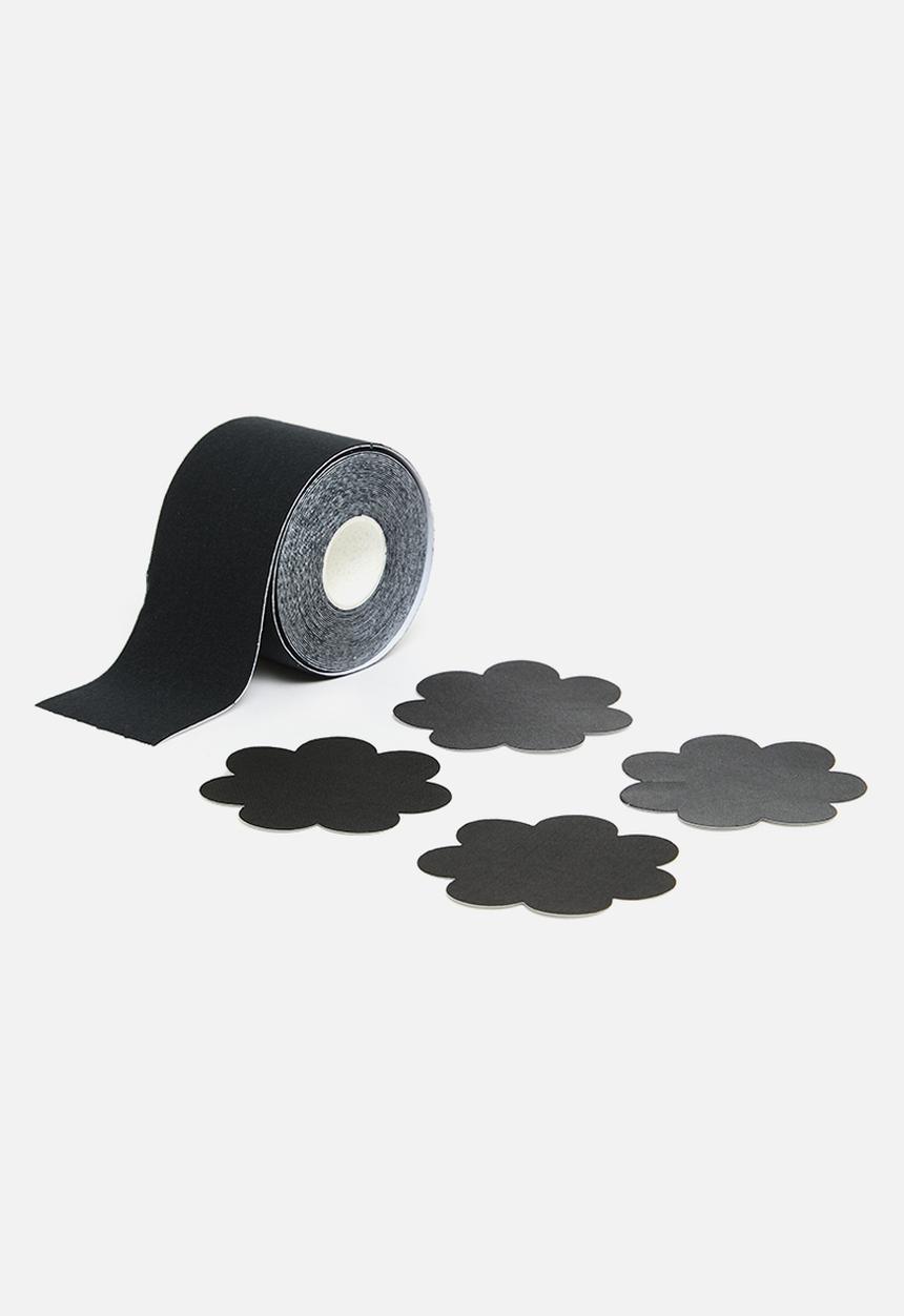 Easy Curves Shapewear - Body Tape + nipple covers black