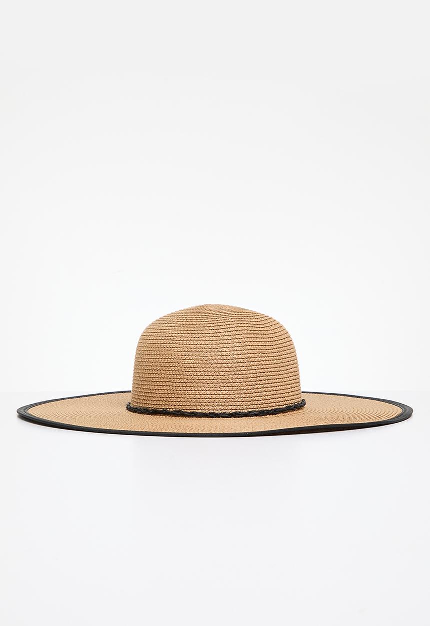 Superbalist - Tatum sun hat - natural & black