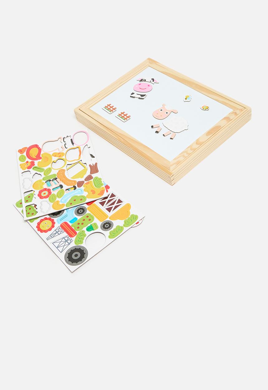 Pop Candy - Wooden magnetic puzzle - multi