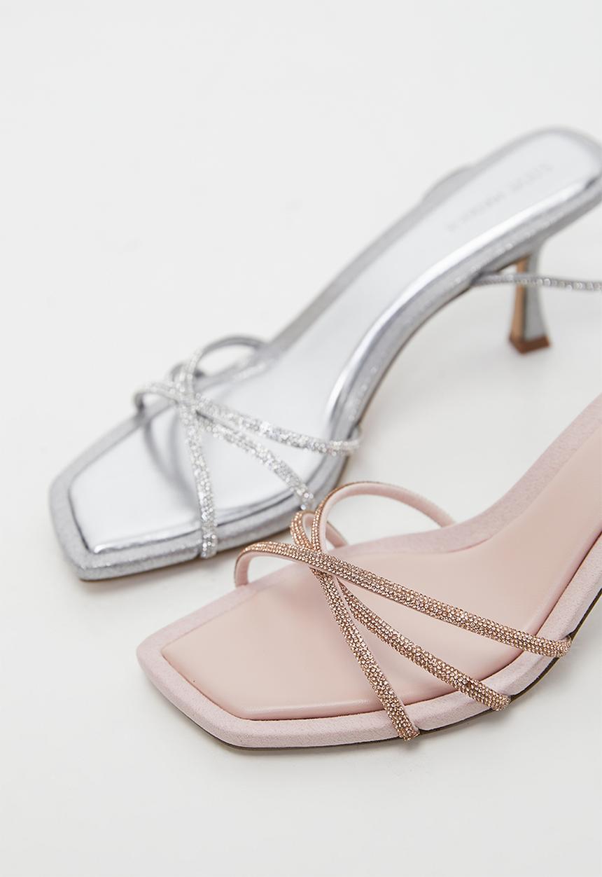 Steve Madden - Legit ankle strap - blush