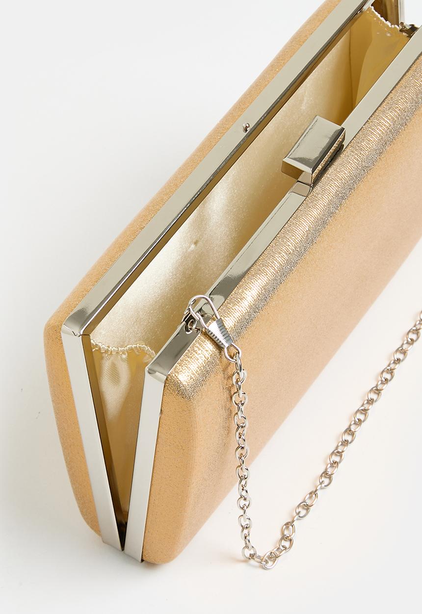 MILLA - Keira  clutch bag-gold