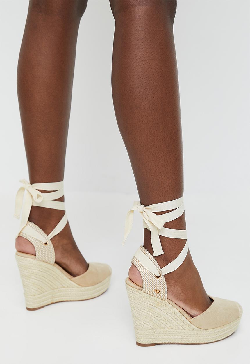 Miss Black - Moniker 2 espadrille - Beige