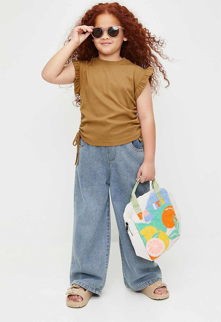 Pop Candy - Wide leg jeans-blue
