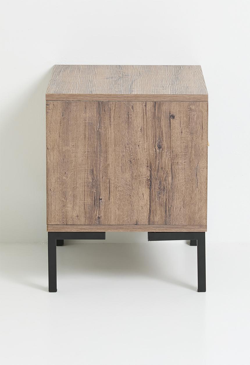 Me&Co - Carried bedside table- natural & black