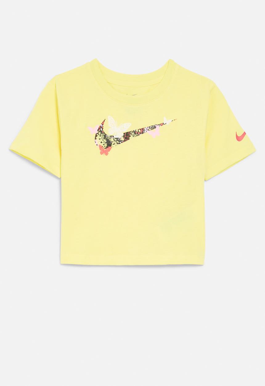 Nike - Nkg meta-morph boxy graphic te - soft yellow