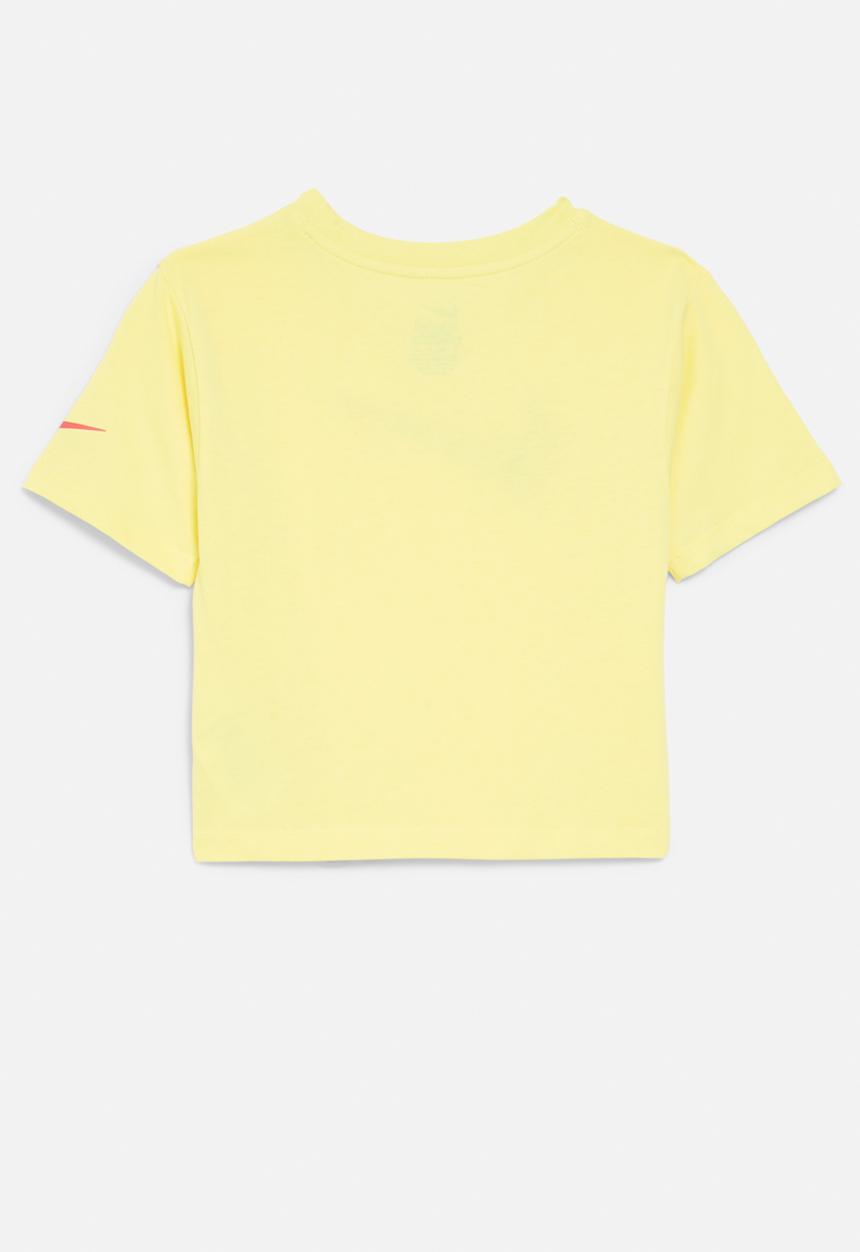 Nike - Nkg meta-morph boxy graphic te - soft yellow