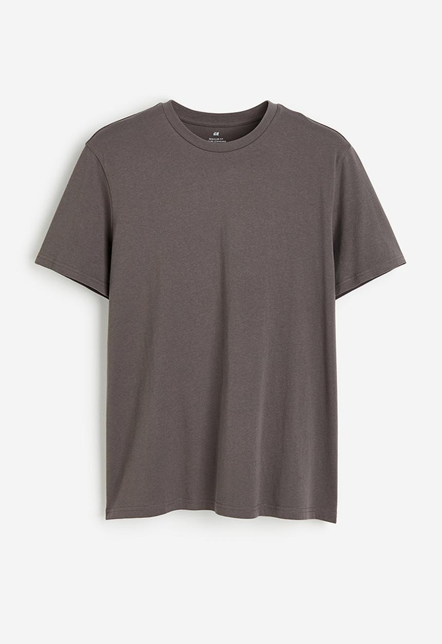 H&M - Regular fit t-shirt - grey