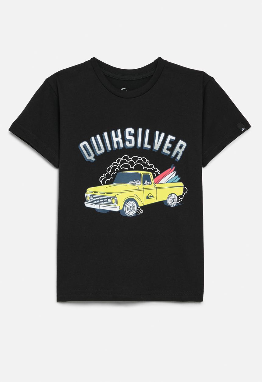 Quiksilver - Burnin out ss pre-boys - black
