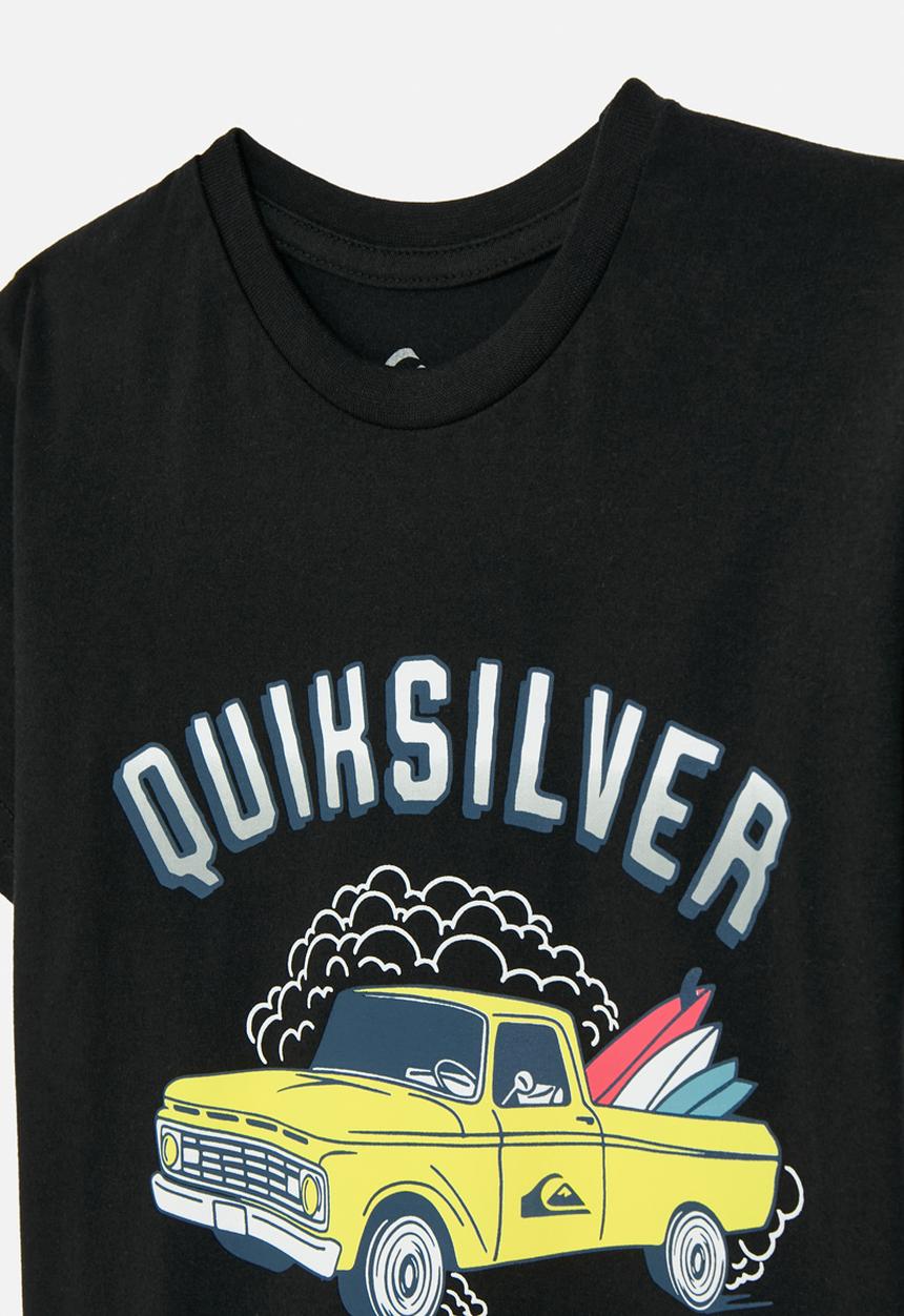 Quiksilver - Burnin out ss pre-boys - black