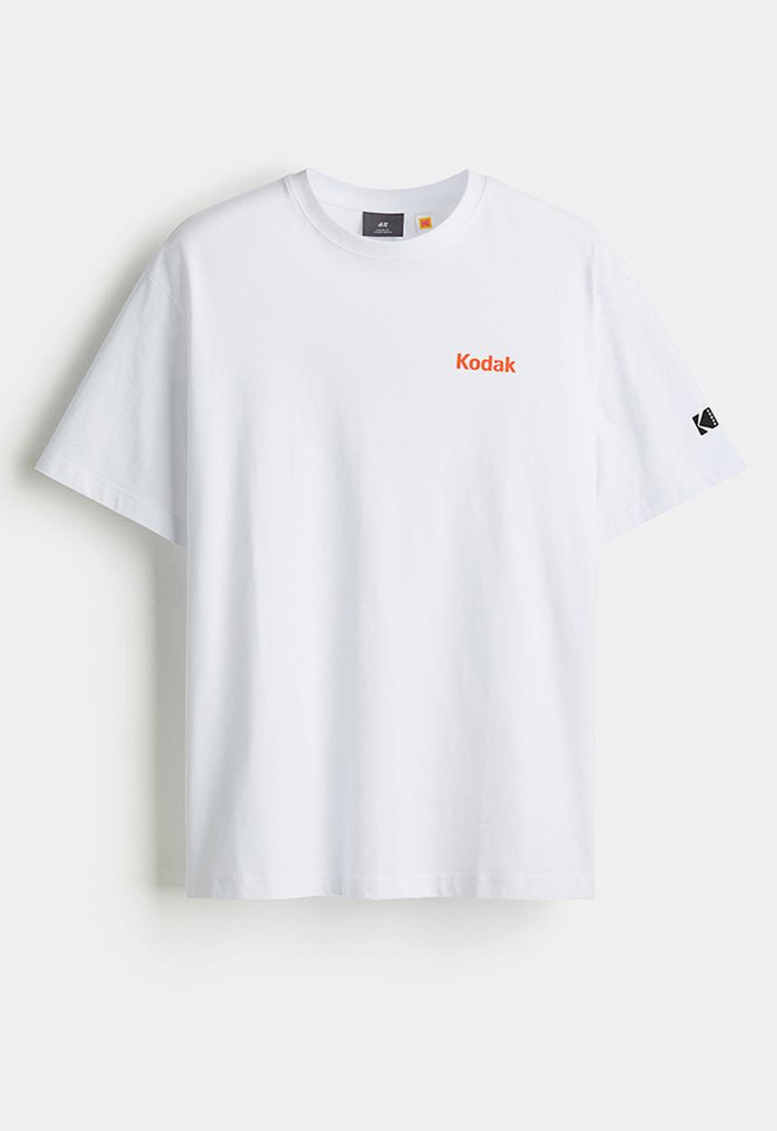 H&M - Loose fit t-shirt - white