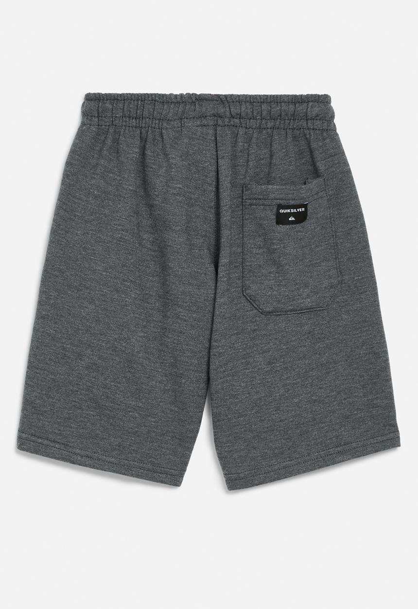 Quiksilver - Easyday track short boys - charcoal heather