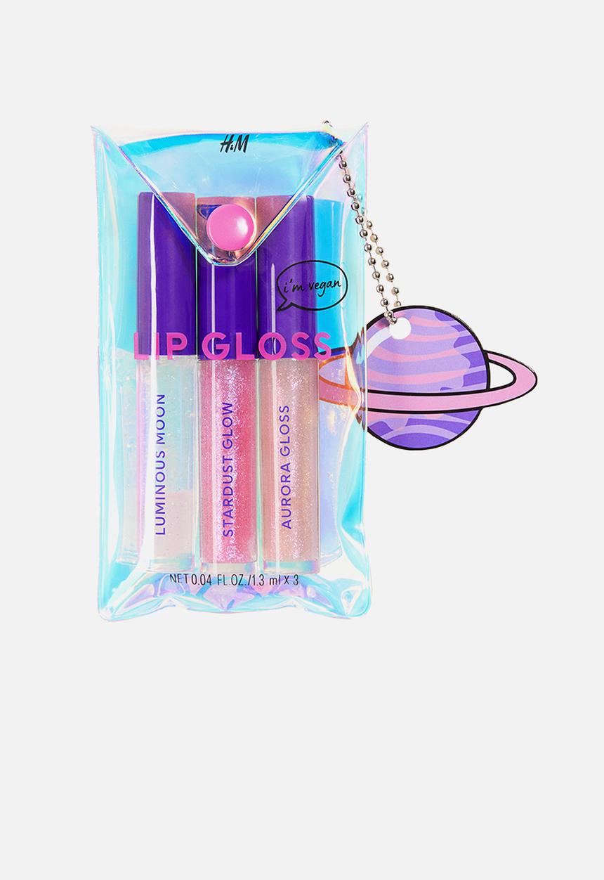 H&M - 3-Pack mini lip glosses - pink