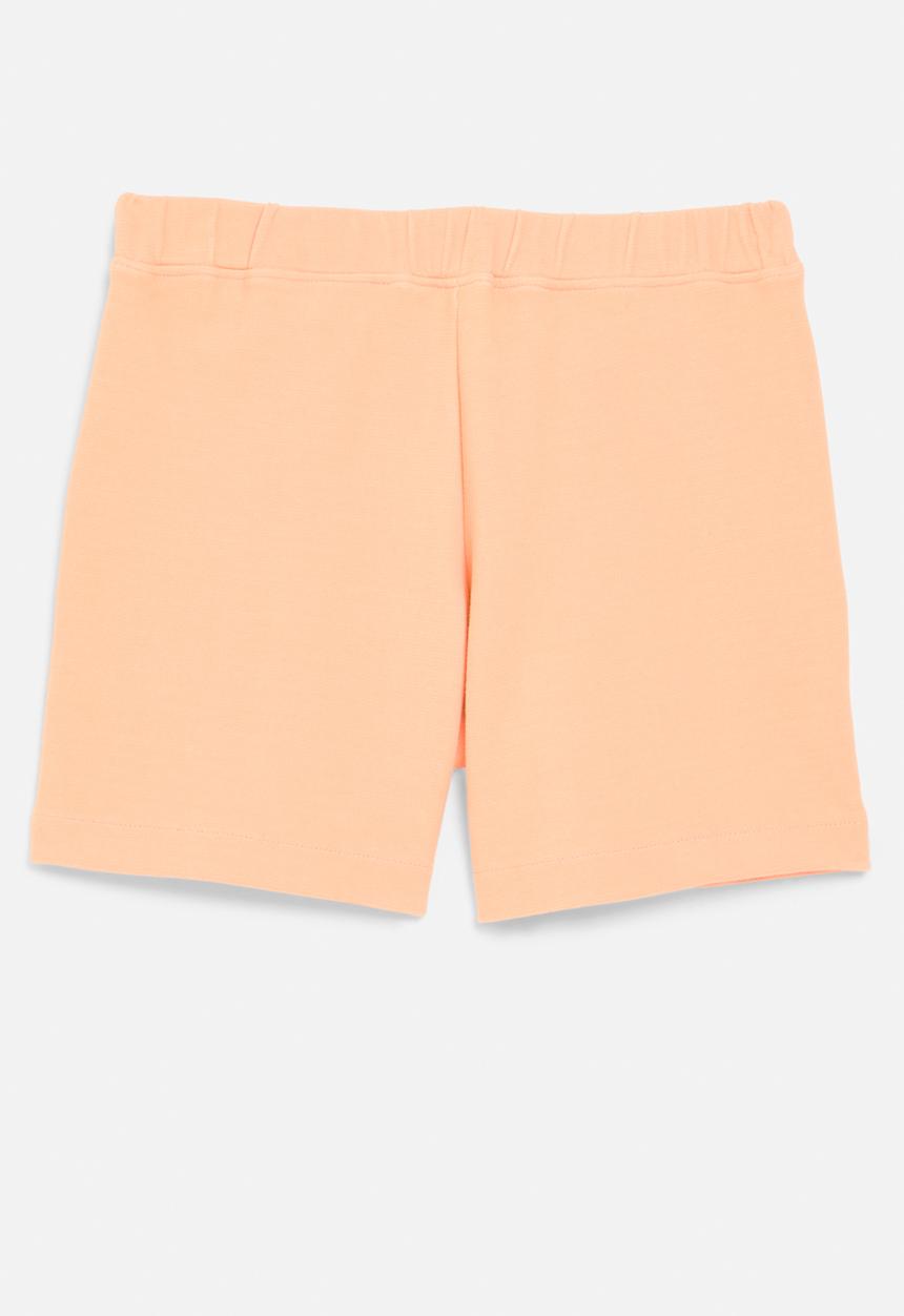 POLO - Girls nora pleated short - pale peach