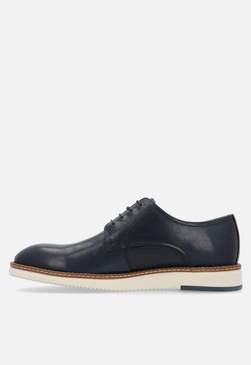 POLO - Casual gibson lace up - navy