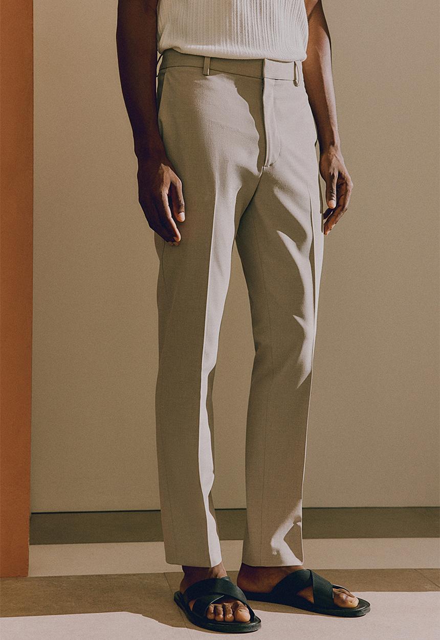 H&M - Slim fit trousers - beige