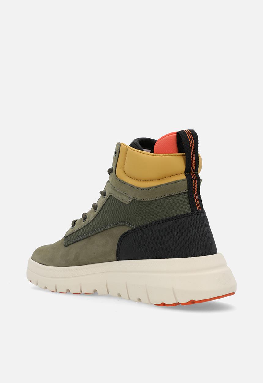 Palladium - Pallaflex cuff lth - olive night