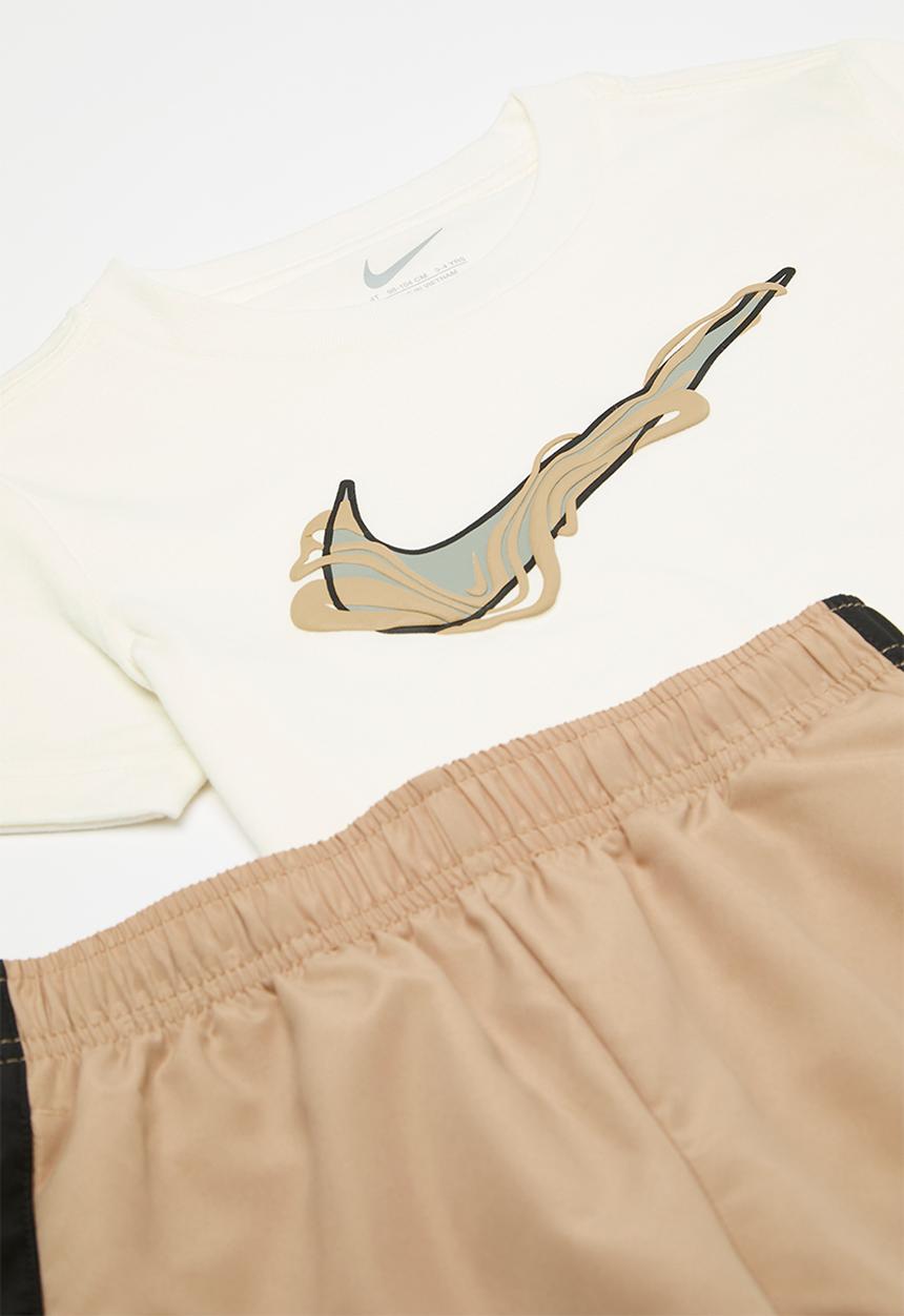 Nike - Nkb b nsw paint yf wvn short s - hemp