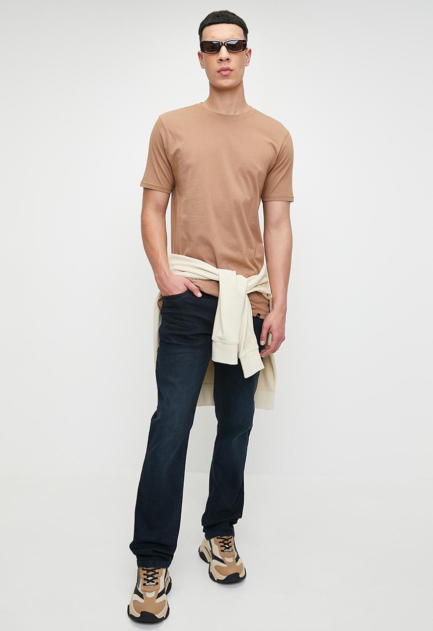SOVIET - Dalton Straight Leg Denim - Blue Black