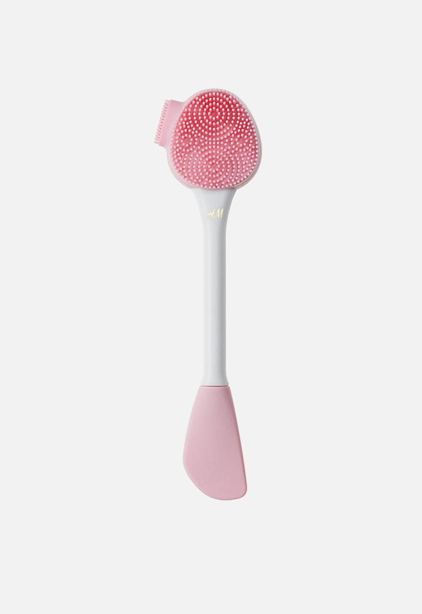 H&M - Facial cleansing brush and mask applicator - light pink