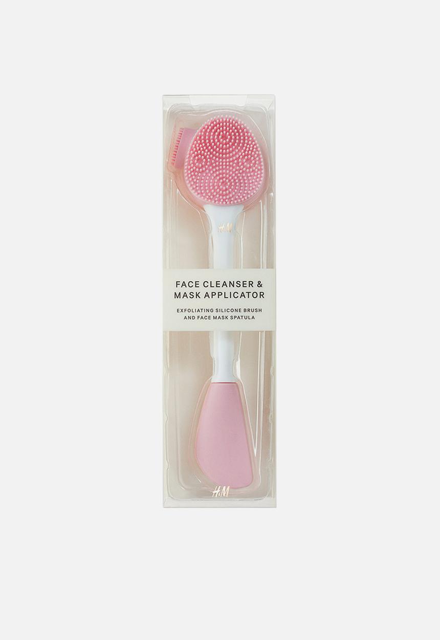 H&M - Facial cleansing brush and mask applicator - light pink