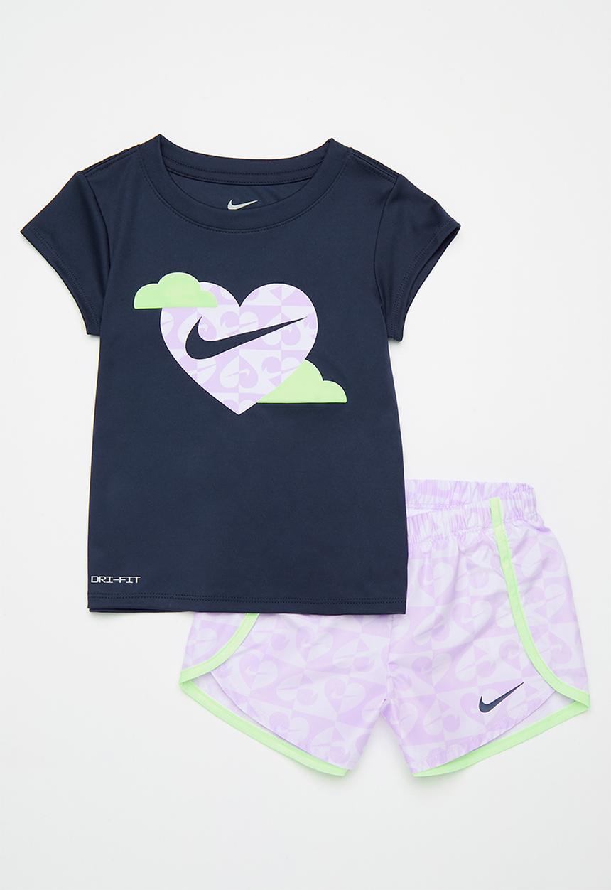 Nike - Nkg sweet swoosh sprinter set - lilac bloom