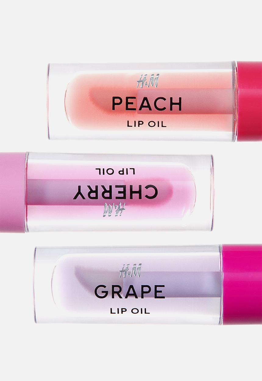 H&M - Star sweets trio lip oil kit - purple