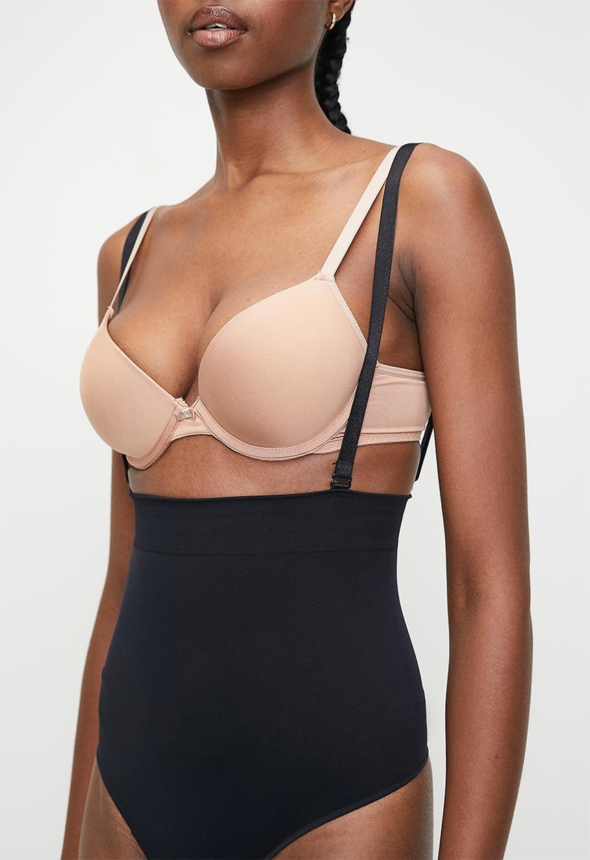 Hunkemoller - Smls HW string - caviar - black 