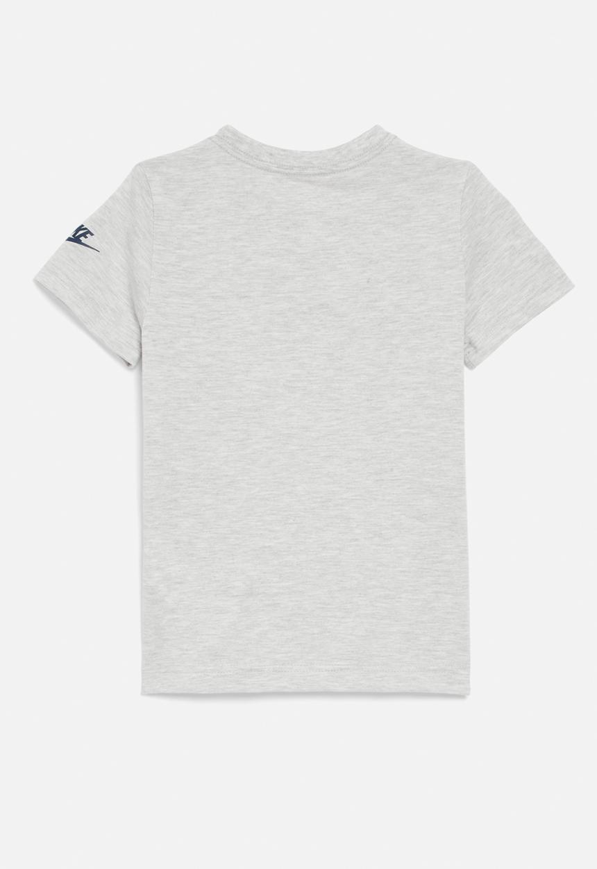 Nike - Nkb retro fader short sleeve tee - grey heather