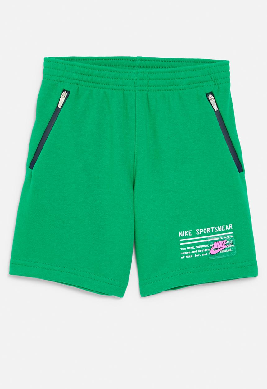 Nike - Nkb b nsw paint yf ft short - stadium green