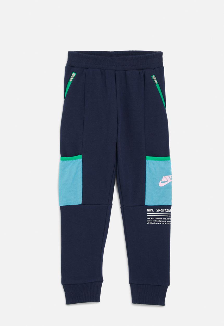 Nike - Nkb b nsw paint yf ft pant - midnight navy