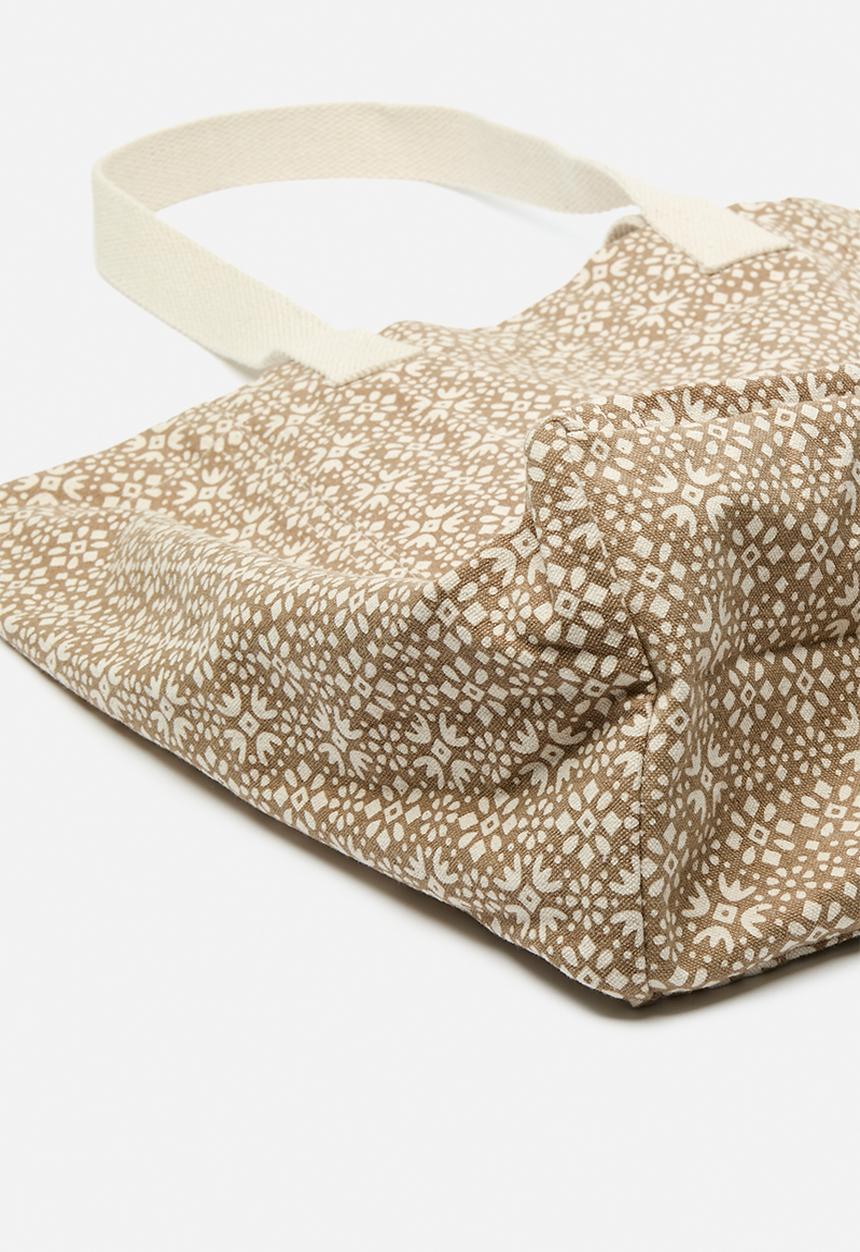 H&S - Cotton Shopper Tote - natural