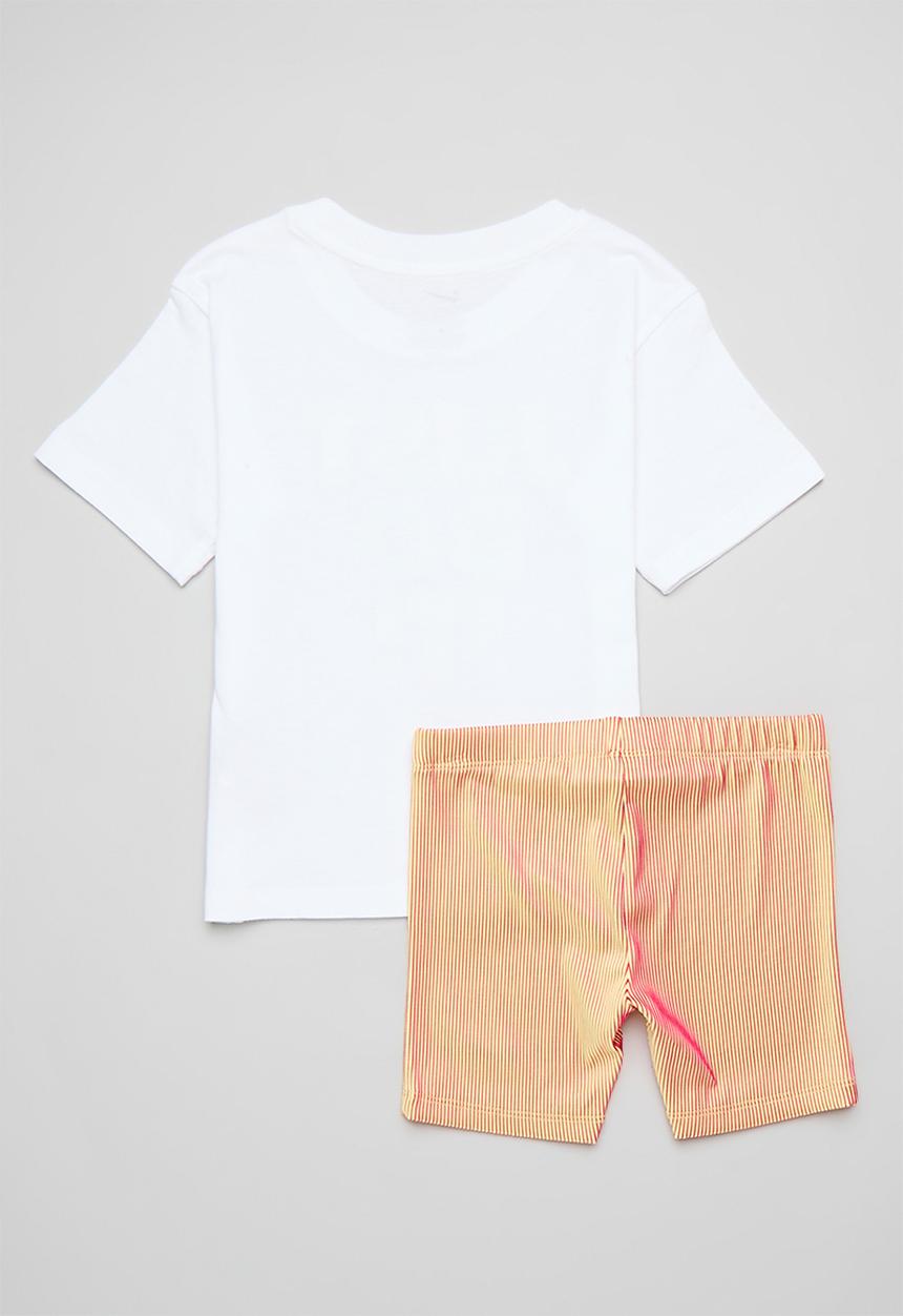 Nike - Nkg meta-morph bike short set - soft yellow