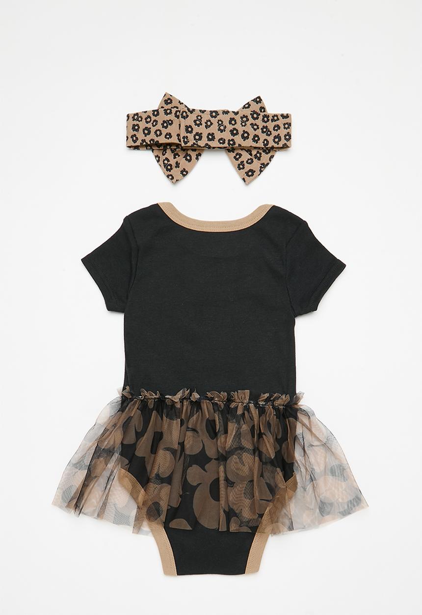 Nike - Nhg 2p tutu bodysuit & headband - black