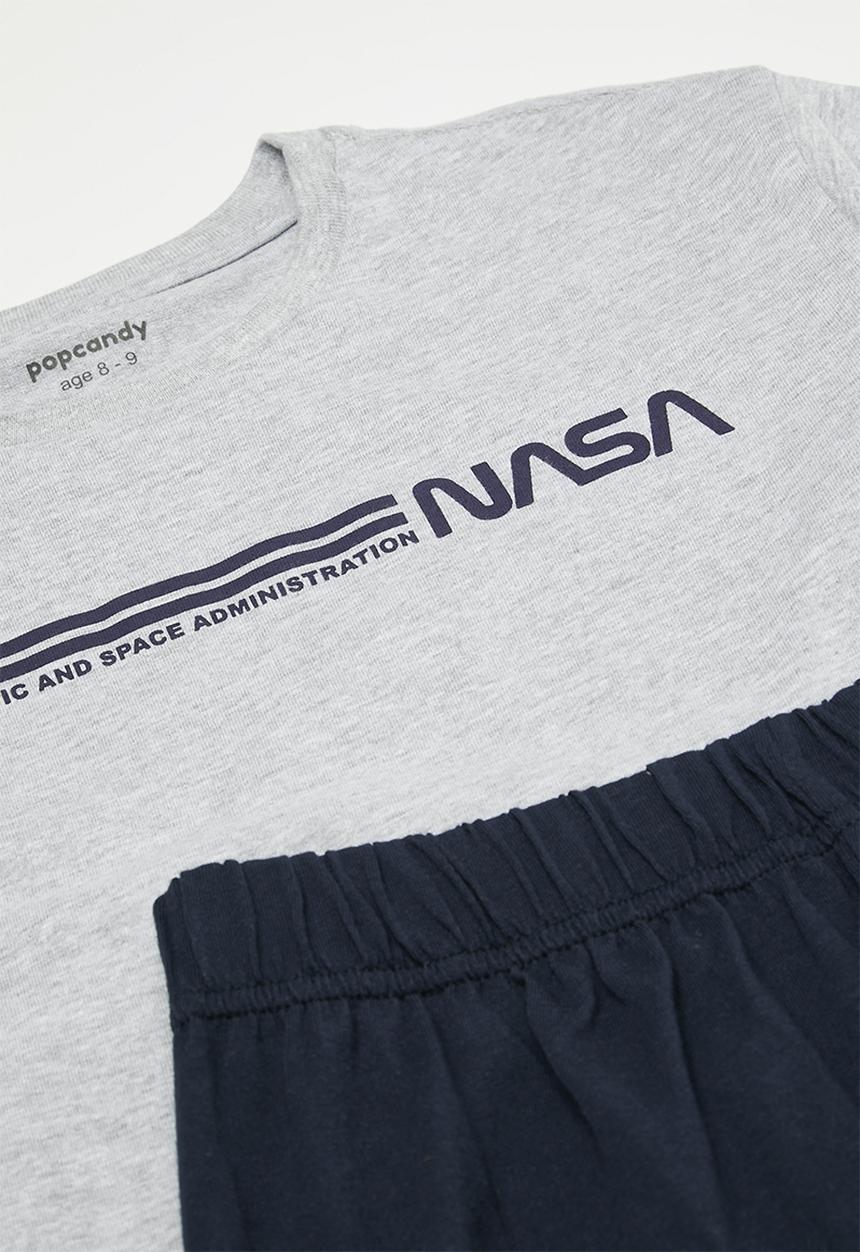 Pop Candy - Nasa pj set-set-blue & grey