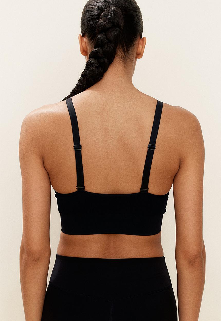 H&M - Drymove™ medium support sports bra - black