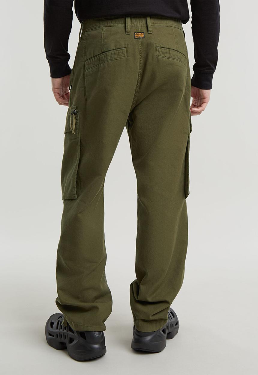 G-STAR - R-3N Regular straight cargo - shadow olive gd